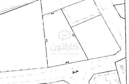 2D Floor Plan image for: Land - Studio for sale in Sanad - Central Governorate, Image 1