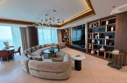 Penthouse - 4 Bedrooms - 7 Bathrooms for rent in Bahrain Financial Harbour - Manama - Capital Governorate