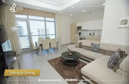 شقة - غرفة نوم - 2 حمامات للايجار في الجفير - محافظة العاصمة