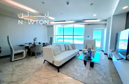 شقة - 2 غرف نوم - 2 حمامات للايجار في شارع أمواج - أمواج - المحرق