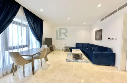 Living / Dining Room image for: Apartment - 1 Bedroom - 1 Bathroom for rent in Mahooz - Manama - Capital Governorate, Image 1