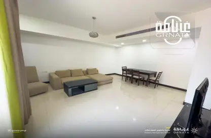 Living / Dining Room image for: Apartment - 2 Bedrooms - 2 Bathrooms for rent in Seef - Capital Governorate, Image 1