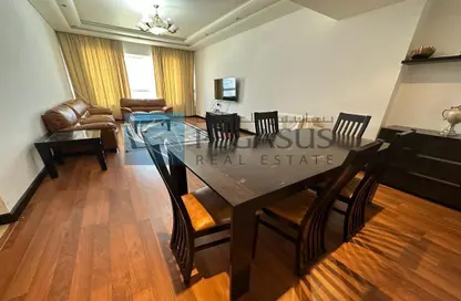 Living / Dining Room image for: Apartment - 2 Bedrooms - 3 Bathrooms for rent in Abraj Al Lulu - Manama - Capital Governorate, Image 1