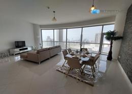 Living / Dining Room image for: Apartment - 2 bedrooms - 3 bathrooms for rent in Sanabis - Manama - Capital Governorate, Image 1