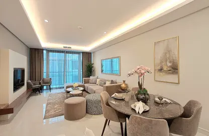 Apartment - 2 Bedrooms - 3 Bathrooms for rent in Canal View - Dilmunia Island - Muharraq Governorate