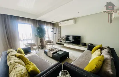 Living Room image for: Villa - 4 Bedrooms - 5 Bathrooms for sale in Al Sidra - Diyar Al Muharraq - Muharraq Governorate, Image 1