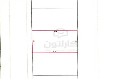 2D Floor Plan image for: Land - Studio for sale in Hamad Town - Northern Governorate, Image 1