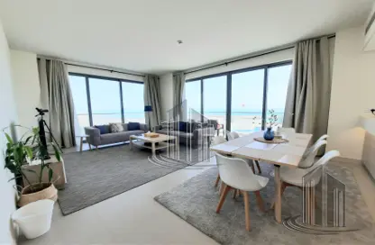 Living / Dining Room image for: Apartment - 3 Bedrooms - 3 Bathrooms for sale in Marassi Al Bahrain - Diyar Al Muharraq - Muharraq Governorate, Image 1