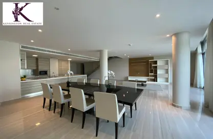 Dining Room image for: Apartment - 3 Bedrooms - 5 Bathrooms for rent in Amwaj Avenue - Amwaj Islands - Muharraq Governorate, Image 1