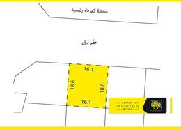 صورةمخطط ثنائي الأبعاد لـ: أرض للبيع في عسكر - المحافظة الجنوبية, صورة 1