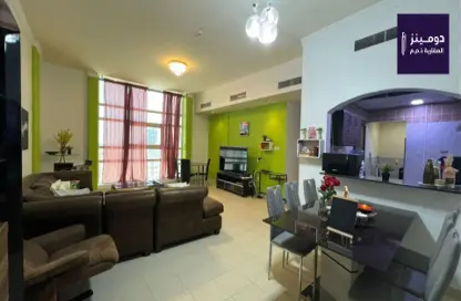 Living / Dining Room image for: Apartment - 2 Bedrooms - 2 Bathrooms for sale in Al Juffair - Capital Governorate, Image 1
