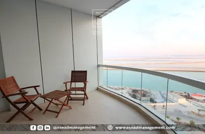 Balcony image for: Apartment - 1 Bedroom - 2 Bathrooms for sale in The Treasure - Dilmunia Island - Muharraq Governorate, Image 1