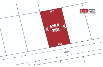 2D Floor Plan image for: Land - Studio for sale in Malkiyah - Northern Governorate, Image 1