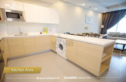 Kitchen image for: Apartment - 2 Bedrooms - 3 Bathrooms for sale in Al Juffair - Capital Governorate, Image 1