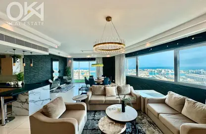 Apartment - 3 Bedrooms - 3 Bathrooms for rent in Amwaj Avenue - Amwaj Islands - Muharraq Governorate