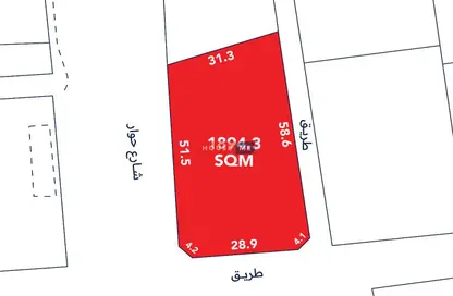أرض - استوديو للبيع في عسكر - المحافظة الجنوبية