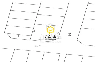 أرض - استوديو للبيع في النجمه - أمواج - المحرق