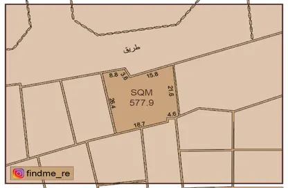 أرض - استوديو للبيع في جد علي - المحافظة الوسطى