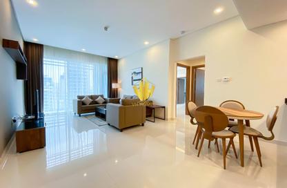 Apartment - 2 Bedrooms - 3 Bathrooms for rent in Al Juffair - Capital Governorate