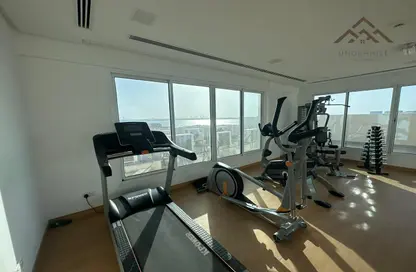 Gym image for: Apartment - 1 Bedroom - 2 Bathrooms for rent in Amwaj Marina - Amwaj Islands - Muharraq Governorate, Image 1