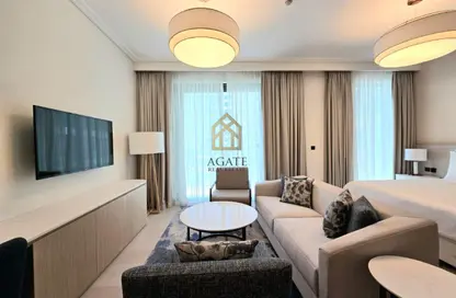 Apartment - Studio - 1 Bathroom for rent in Address Marassi Vista - Diyar Al Muharraq - Muharraq Governorate Apartment - Studio - 1 Bathroom for rent in Address Marassi Vista - Diyar Al Muharraq - Muharraq Governorate