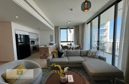 Living Room image for: Apartment - 3 Bedrooms - 4 Bathrooms for sale in Marassi Boulevard - Diyar Al Muharraq - Muharraq Governorate, Image 1