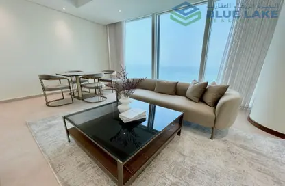 Apartment - 1 Bedroom - 2 Bathrooms for rent in Bahrain Financial Harbour - Manama - Capital Governorate