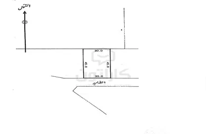 2D Floor Plan image for: Land - Studio for sale in Janabiya - Northern Governorate, Image 1