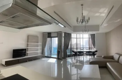Living / Dining Room image for: Apartment - 3 Bedrooms - 3 Bathrooms for rent in Mahooz - Manama - Capital Governorate, Image 1