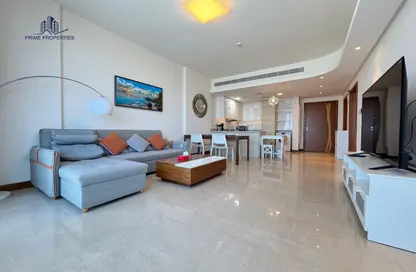 Apartment - 1 Bedroom - 2 Bathrooms for rent in The Treasure - Dilmunia Island - Muharraq Governorate