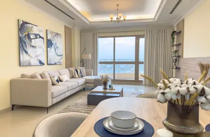 Apartment - 2 Bedrooms - 3 Bathrooms for rent in Sanabis - Manama - Capital Governorate