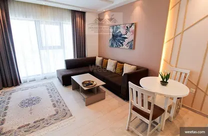 Living / Dining Room image for: Apartment - 2 Bedrooms - 2 Bathrooms for rent in Al Burhama - Manama - Capital Governorate, Image 1