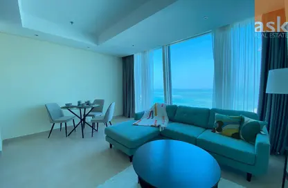 Apartment - 1 Bedroom - 2 Bathrooms for rent in Bahrain Financial Harbour - Manama - Capital Governorate