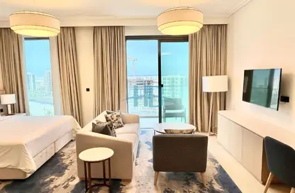 Apartment - Studio - 1 Bathroom for sale in Marassi Al Bahrain - Diyar Al Muharraq - Muharraq Governorate