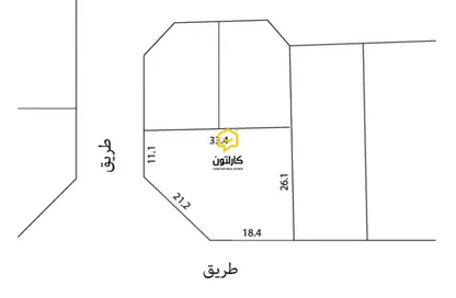 أرض - استوديو للبيع في الحد - المحرق