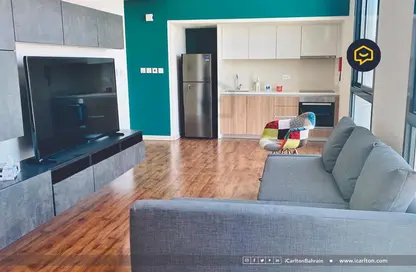 Apartment - Studio - 1 Bathroom for rent in Marassi Boulevard - Diyar Al Muharraq - Muharraq Governorate
