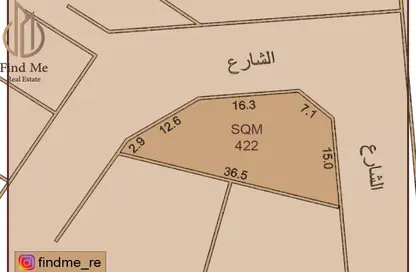 أرض - استوديو للبيع في عراد - المحرق