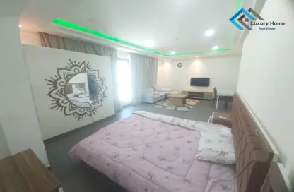 Room / Bedroom image for: Apartment - 1 Bathroom for rent in Hidd - Muharraq Governorate, Image 1