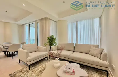 Apartment - 1 Bedroom - 2 Bathrooms for rent in Bahrain Financial Harbour - Manama - Capital Governorate