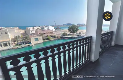 Balcony image for: Apartment - 2 Bedrooms - 2 Bathrooms for sale in The Lagoon - Amwaj Islands - Muharraq Governorate, Image 1