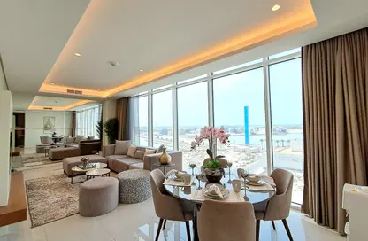 Apartment - 2 Bedrooms - 3 Bathrooms for rent in Canal View - Dilmunia Island - Muharraq Governorate