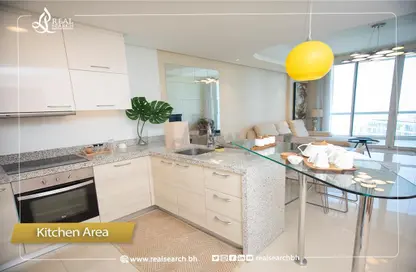 Apartment - 1 Bedroom - 2 Bathrooms for rent in The Treasure - Dilmunia Island - Muharraq Governorate