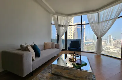 Hotel Apartment - 1 Bedroom - 2 Bathrooms for rent in Sanabis - Manama - Capital Governorate