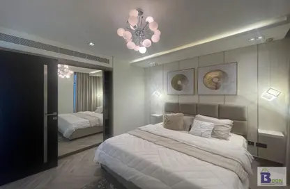 Room / Bedroom image for: Apartment - 1 Bedroom - 2 Bathrooms for rent in Exhibition Road - Hoora - Capital Governorate, Image 1
