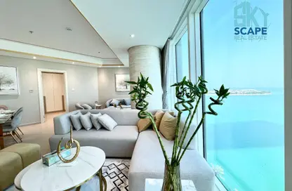 Apartment - 2 Bedrooms - 2 Bathrooms for rent in Bahrain Financial Harbour - Manama - Capital Governorate