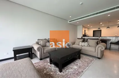 Living Room image for: Apartment - 2 Bedrooms - 3 Bathrooms for rent in Reef Island - Capital Governorate, Image 1