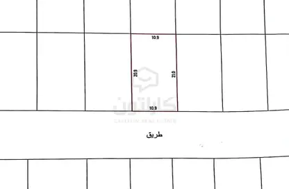 2D Floor Plan image for: Land - Studio for sale in Jid Al Haj - Northern Governorate, Image 1