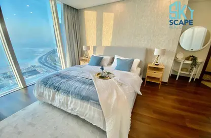 شقة - غرفة نوم - 2 حمامات للايجار في مرفأ البحرين المالي - المنامة - محافظة العاصمة