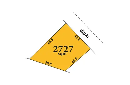 أرض - استوديو للبيع في سترة - المحافظة الوسطى