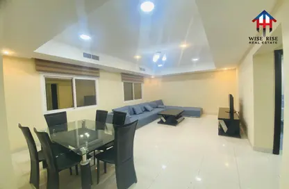صورة لـ غرفة المعيشة / غرفة الطعام شقة - 2 غرف نوم - 3 حمامات للايجار في العدلية - المنامة - محافظة العاصمة ، صورة رقم 1